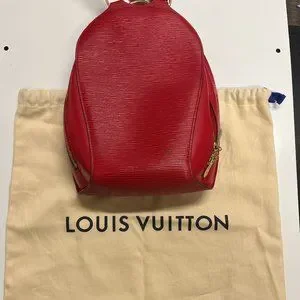 Louis Vuitton Mabillon Vintage Red Backpack w/ LV Dust Bag Louis Vuitton | Bags | Louis Vuitton Mabillon Vintage Red  main image 3